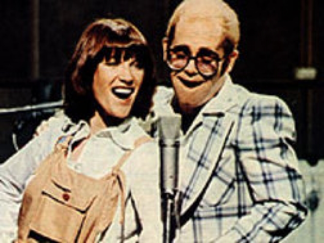 Elton John and Kiki Dee